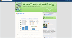 Desktop Screenshot of greentransportandenergy.blogspot.com