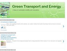 Tablet Screenshot of greentransportandenergy.blogspot.com