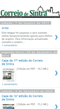 Mobile Screenshot of correiodesintra.blogspot.com