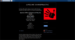 Desktop Screenshot of lifelinechiropracticny.blogspot.com