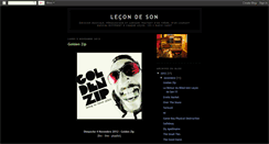 Desktop Screenshot of lecondeson.blogspot.com