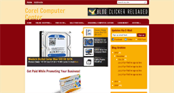 Desktop Screenshot of corelcomputercenter.blogspot.com