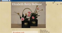 Desktop Screenshot of eberryikebana.blogspot.com