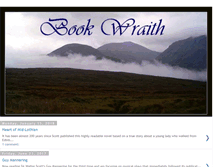 Tablet Screenshot of bookwraith.blogspot.com