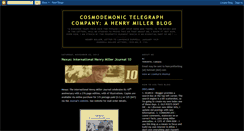 Desktop Screenshot of cosmotc.blogspot.com