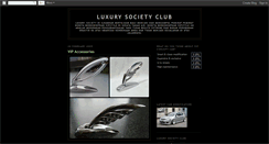 Desktop Screenshot of luxurysociety.blogspot.com