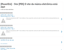 Tablet Screenshot of powerdjsnet.blogspot.com