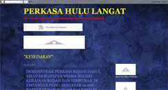 Desktop Screenshot of perkasahululangat.blogspot.com