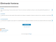 Tablet Screenshot of comunicacionyfronteras.blogspot.com