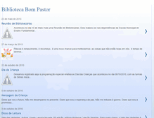 Tablet Screenshot of bibliotecabompastor.blogspot.com