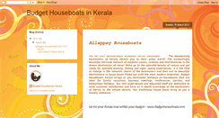 Desktop Screenshot of budgethouseboatkerala.blogspot.com