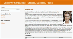 Desktop Screenshot of celebrity-chronicles.blogspot.com