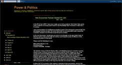 Desktop Screenshot of power-politics.blogspot.com