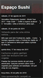 Mobile Screenshot of espacosushi.blogspot.com
