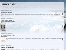 Tablet Screenshot of lauraslifeandthoughts.blogspot.com