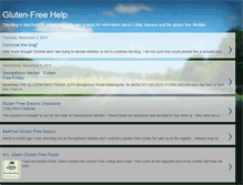 Tablet Screenshot of glutenfreehelp.blogspot.com