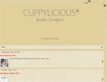 Tablet Screenshot of cuppyliciouscupcakes.blogspot.com