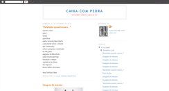 Desktop Screenshot of caixacompedra.blogspot.com