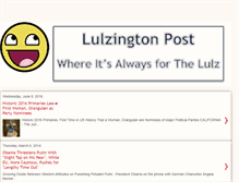 Tablet Screenshot of lulzington.blogspot.com