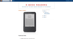 Desktop Screenshot of e-book-readers.blogspot.com