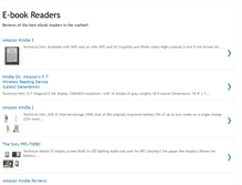 Tablet Screenshot of e-book-readers.blogspot.com