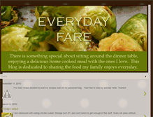 Tablet Screenshot of everydayfare.blogspot.com