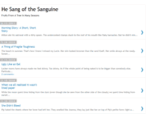 Tablet Screenshot of hesangofthesanguine.blogspot.com