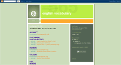 Desktop Screenshot of alfonsoenglishvocabulary.blogspot.com