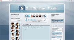 Desktop Screenshot of dasdonkeyteam.blogspot.com