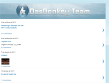 Tablet Screenshot of dasdonkeyteam.blogspot.com