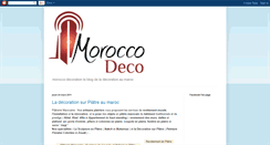 Desktop Screenshot of moroccodecoration.blogspot.com