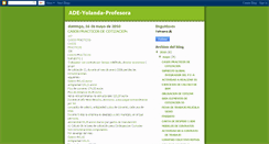 Desktop Screenshot of adeyolandaprofesora.blogspot.com