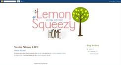 Desktop Screenshot of lemonsqueezyhome.blogspot.com