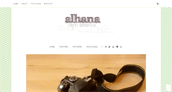 Desktop Screenshot of alhana-crochet.blogspot.com