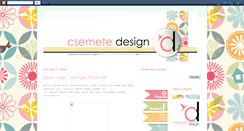 Desktop Screenshot of csemetedesign.blogspot.com