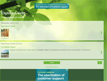 Tablet Screenshot of explorecavite.blogspot.com