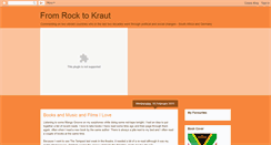 Desktop Screenshot of fromrocktokraut.blogspot.com