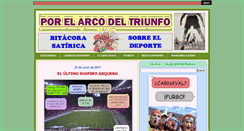 Desktop Screenshot of porelarcodeltriunfo.blogspot.com