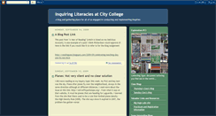 Desktop Screenshot of inquirylit.blogspot.com