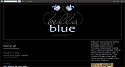 Desktop Screenshot of bellabluephotography.blogspot.com