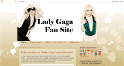 Desktop Screenshot of ladygaga-fc.blogspot.com