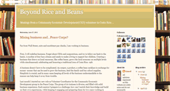 Desktop Screenshot of beyondriceandbeans.blogspot.com