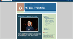 Desktop Screenshot of peerreviewtimes.blogspot.com