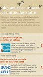 Mobile Screenshot of blogueur-assurances-mutuelles.blogspot.com