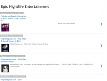 Tablet Screenshot of epicnightlife.blogspot.com