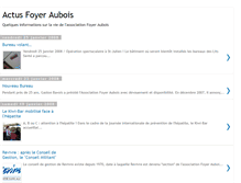 Tablet Screenshot of foyer-aubois.blogspot.com