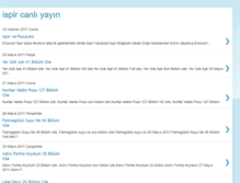 Tablet Screenshot of ispir-canli-yayin.blogspot.com