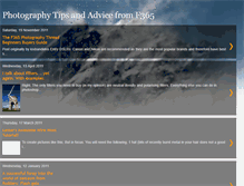 Tablet Screenshot of photographybible365.blogspot.com