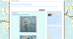 Desktop Screenshot of annetteshobbyblog.blogspot.com