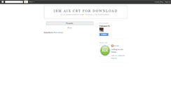 Desktop Screenshot of aix-cbt4download.blogspot.com